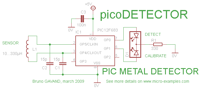 PicoDetector circuit schematic